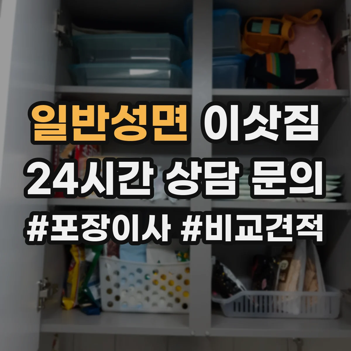 일반성면 이삿짐