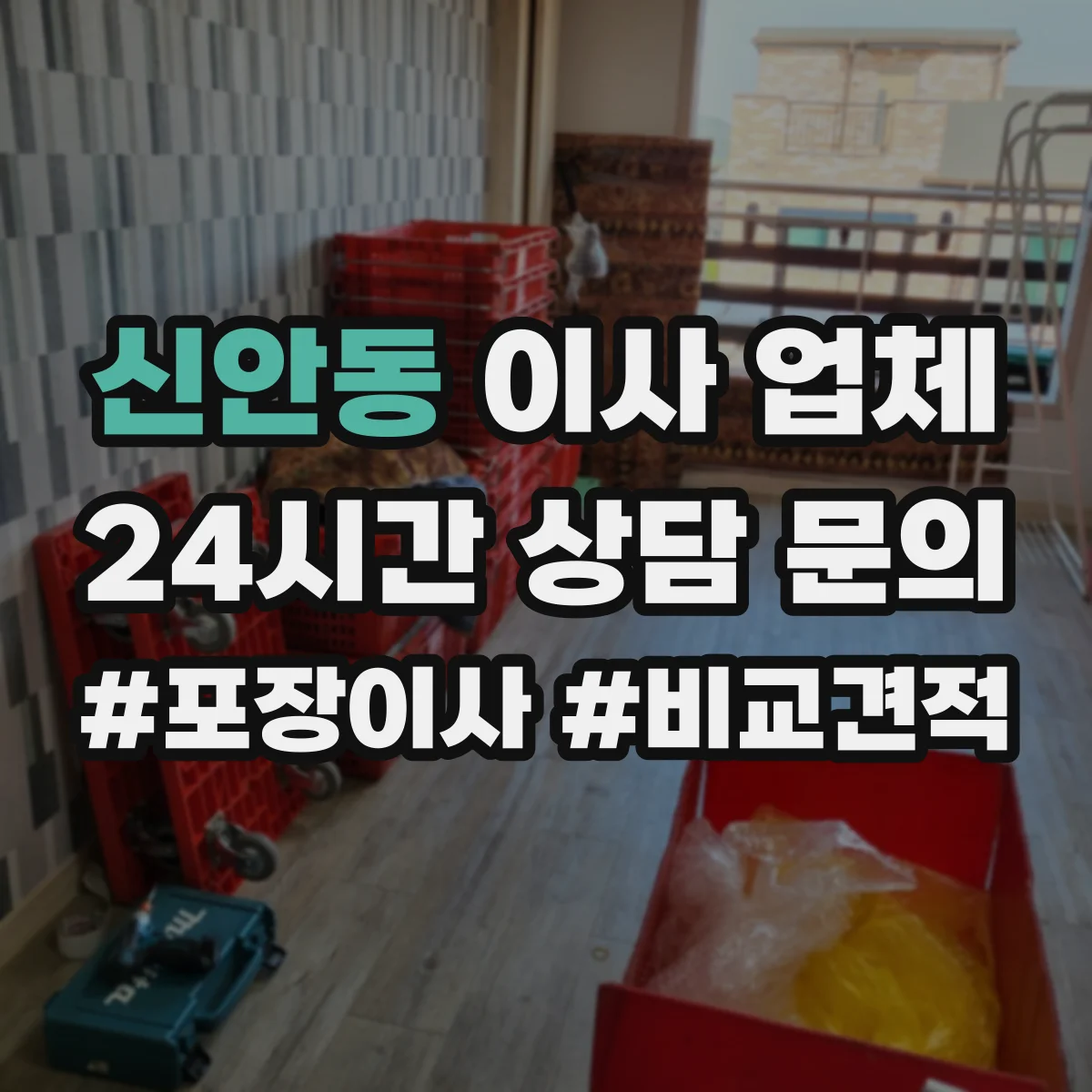 신안동 이사 업체