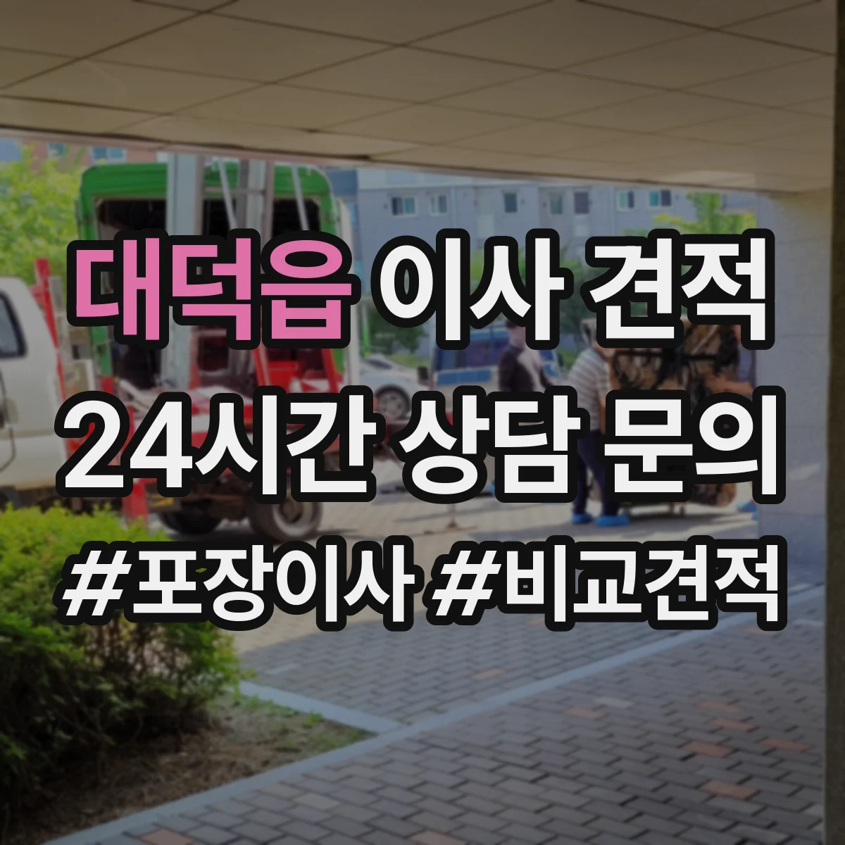 대덕읍 이사 견적
