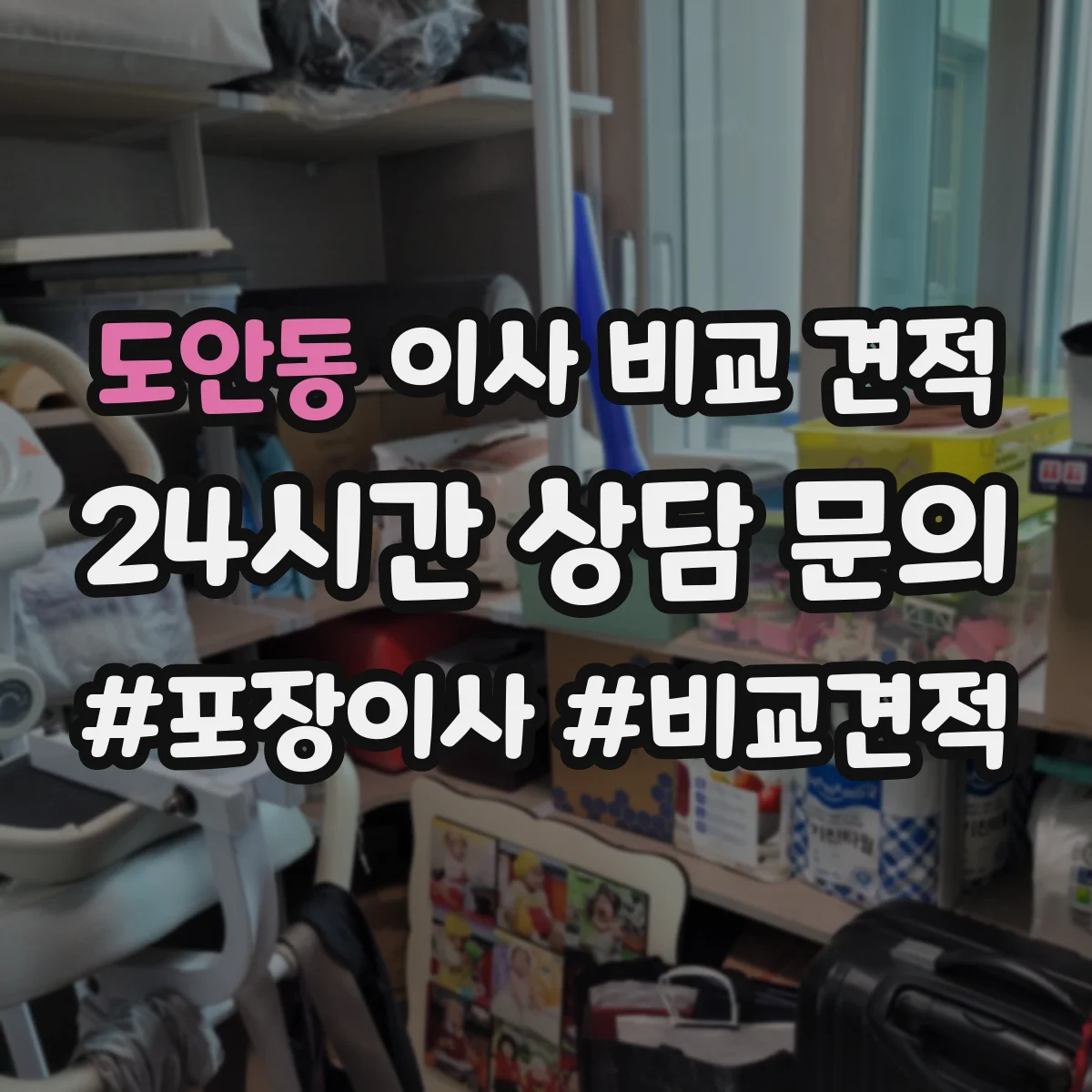 도안동 이사 비교 견적