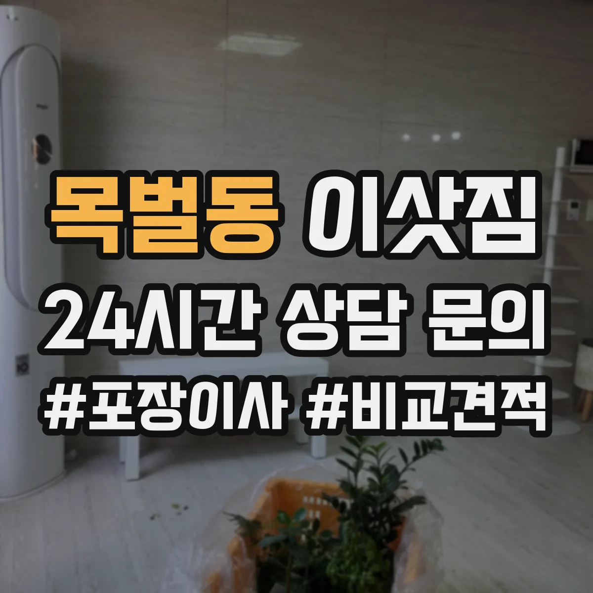 목벌동 이삿짐