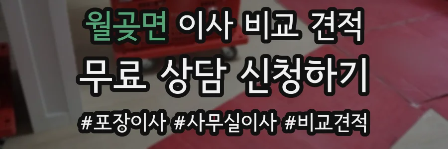 월곶면 이사 비교 견적