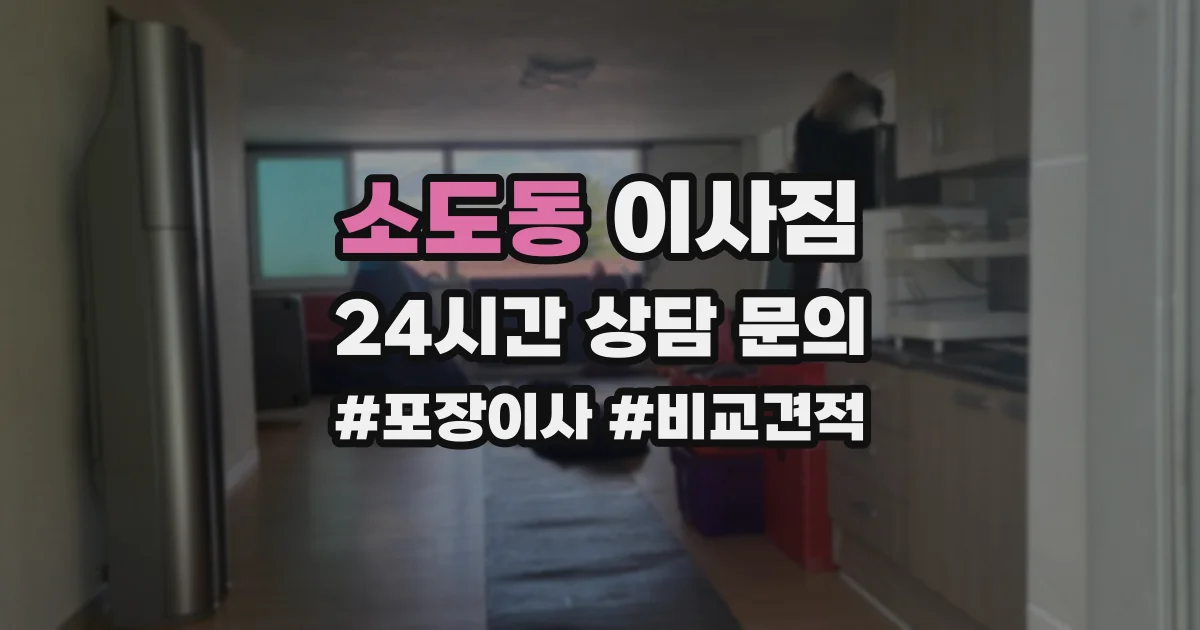 소도동 이사짐