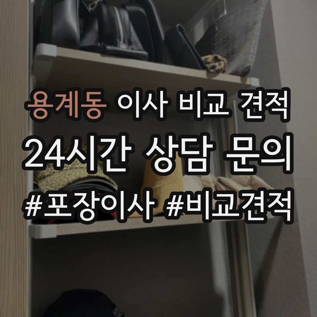 용계동 이사 비교 견적