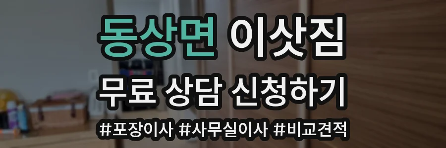 동상면 이삿짐