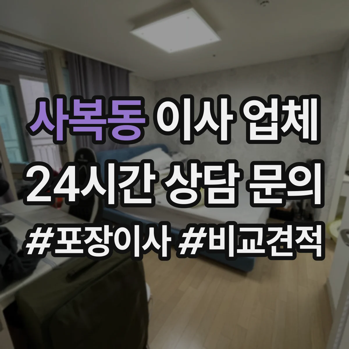 사복동 이사 업체