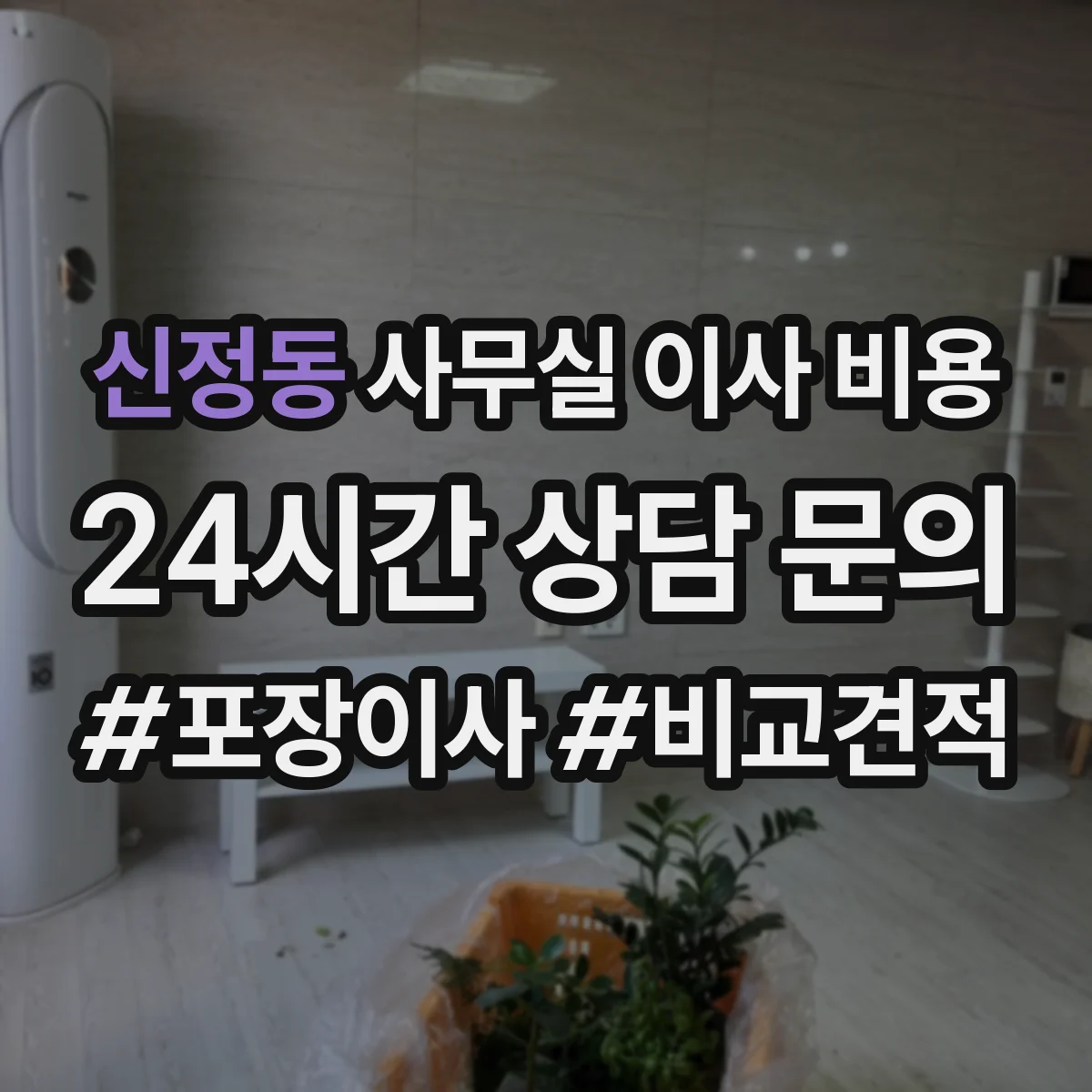 신정동 사무실 이사 비용