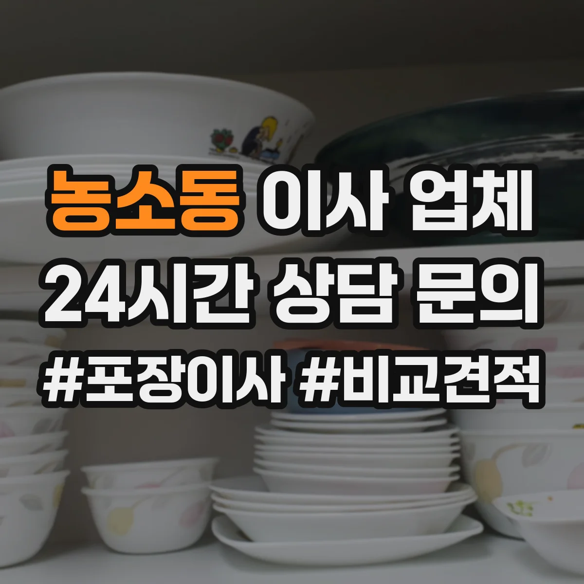 농소동 이사 업체