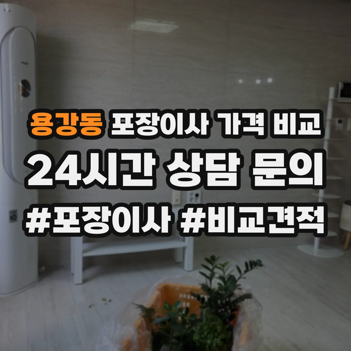 용강동 포장이사 가격 비교
