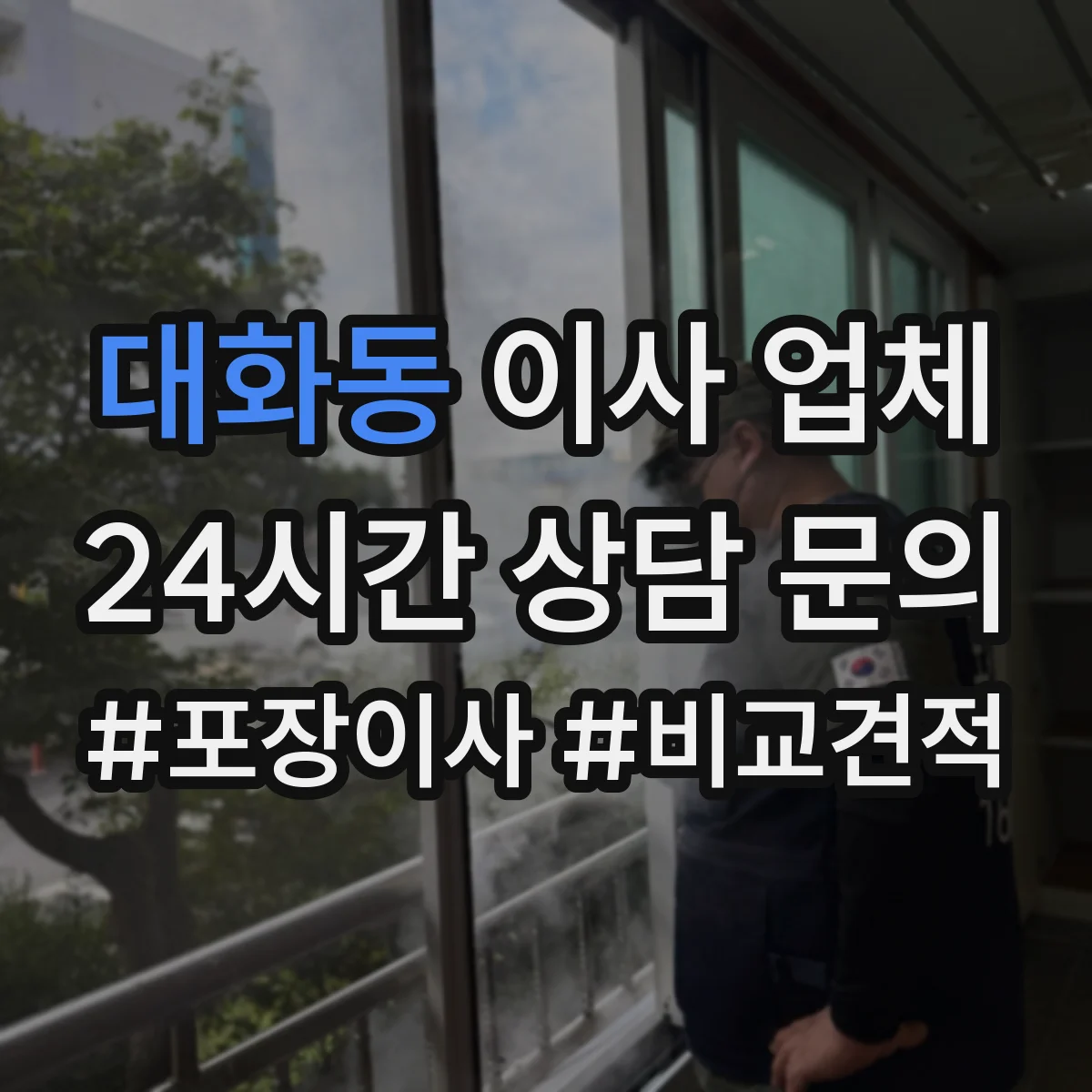 대화동 이사 업체