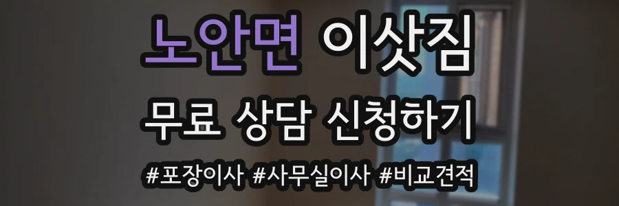 노안면 이삿짐
