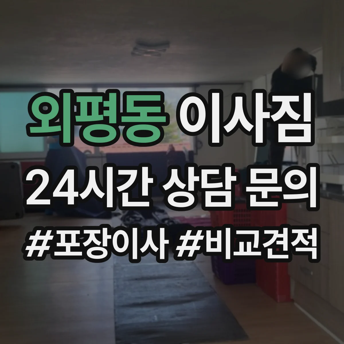 외평동 이사짐