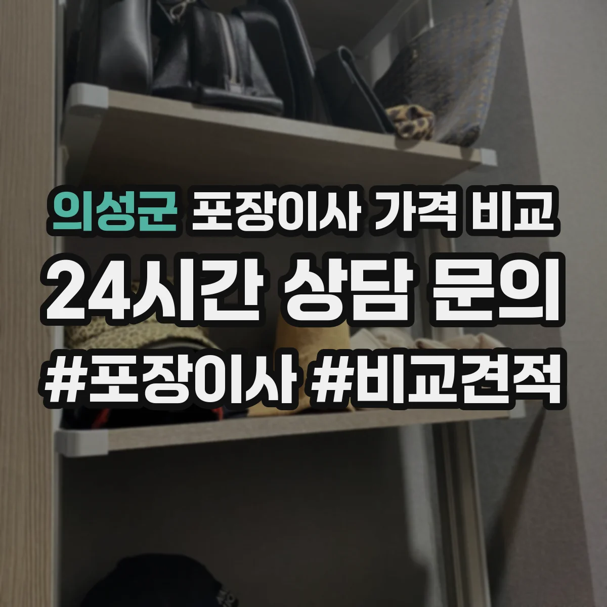 의성군 포장이사 가격 비교
