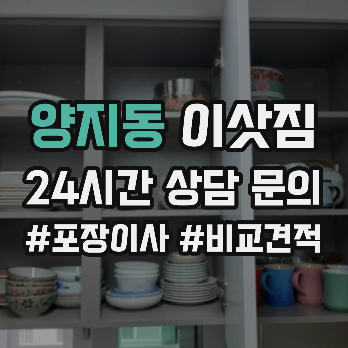 양지동 이삿짐