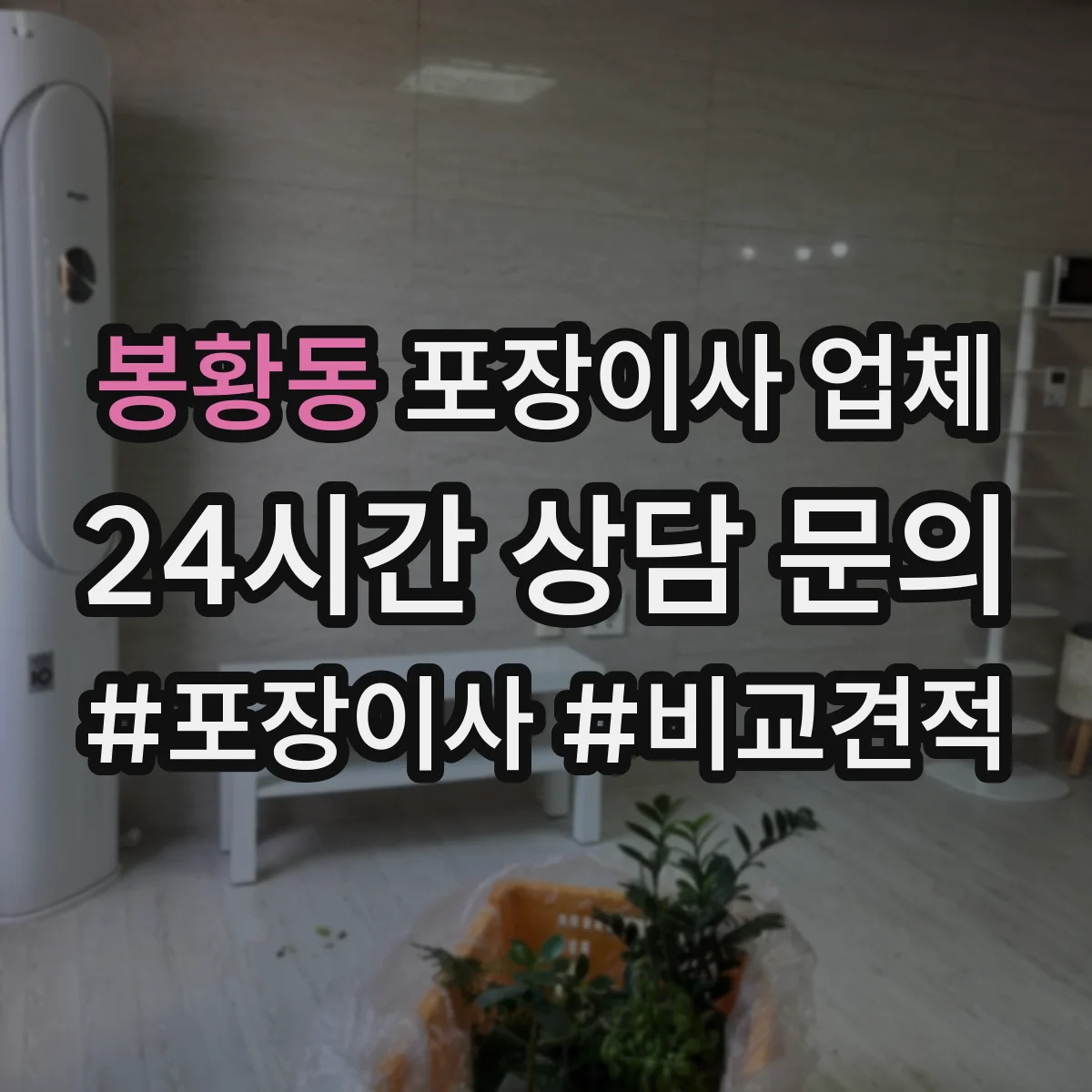 봉황동 포장이사 업체