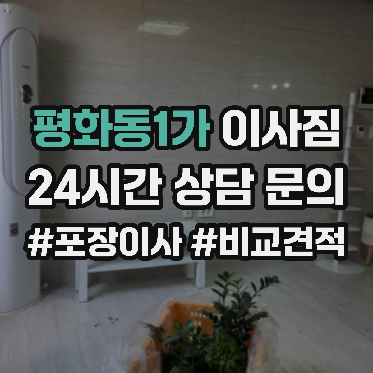 평화동1가 이사짐