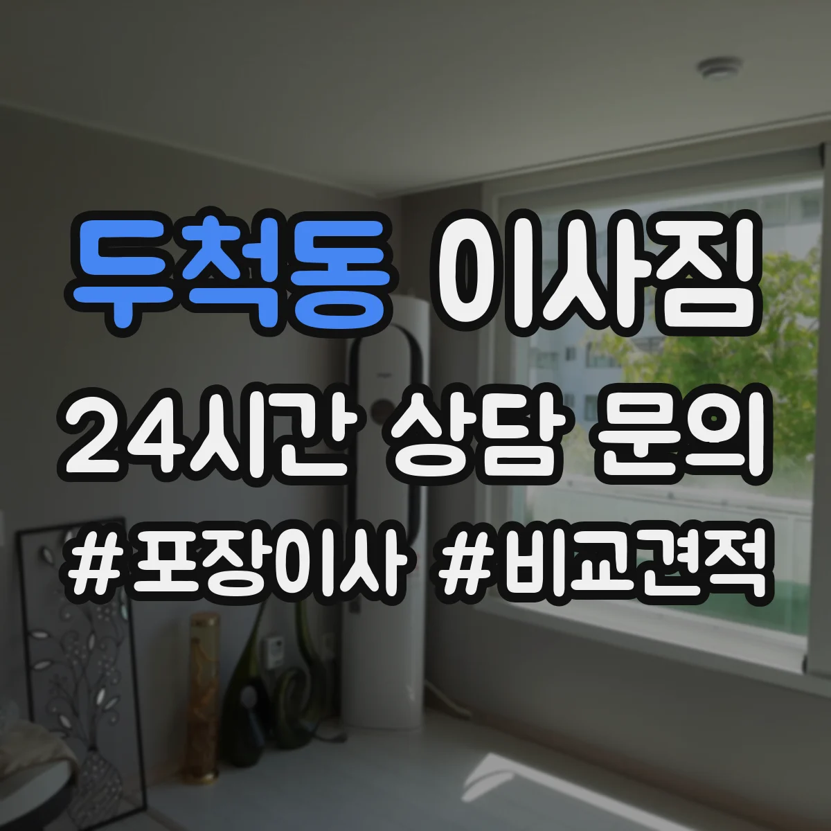 두척동 이사짐