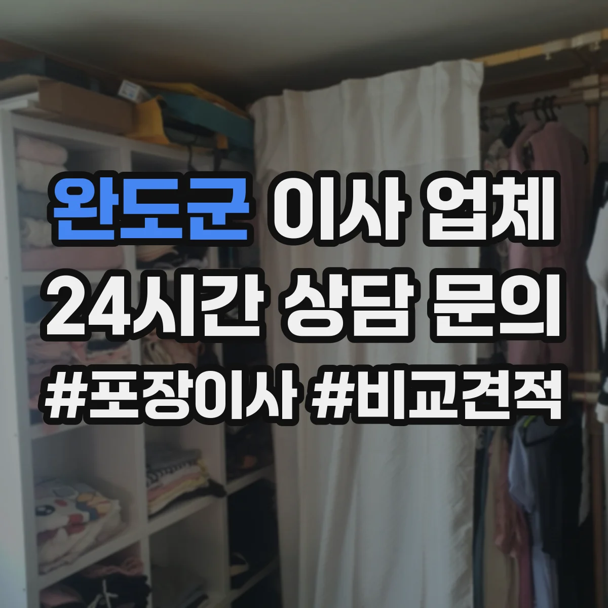 완도군 이사 업체
