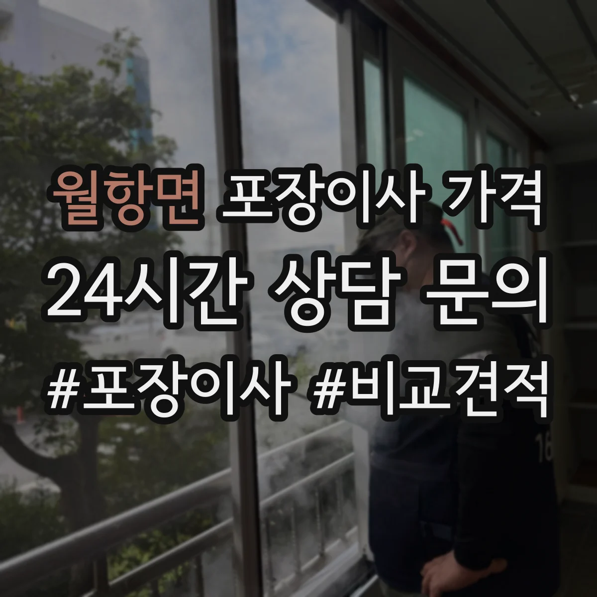 월항면 포장이사 가격