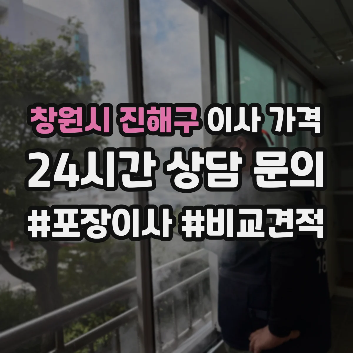 창원시 진해구 이사 가격