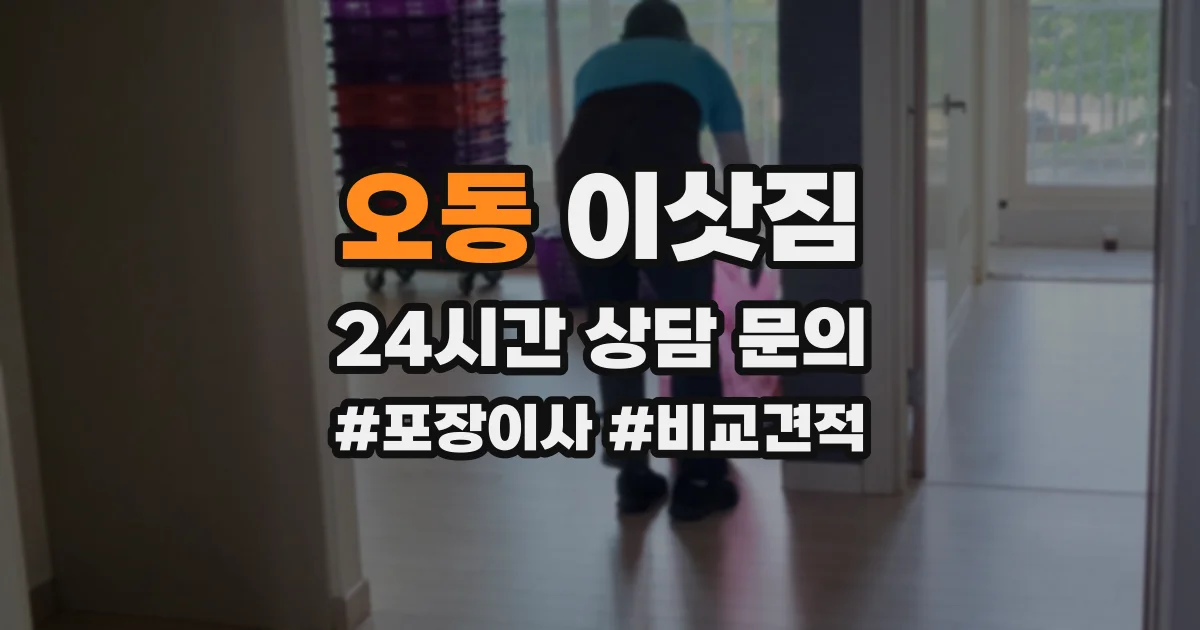 오동 이삿짐