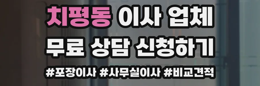 치평동 이사 업체
