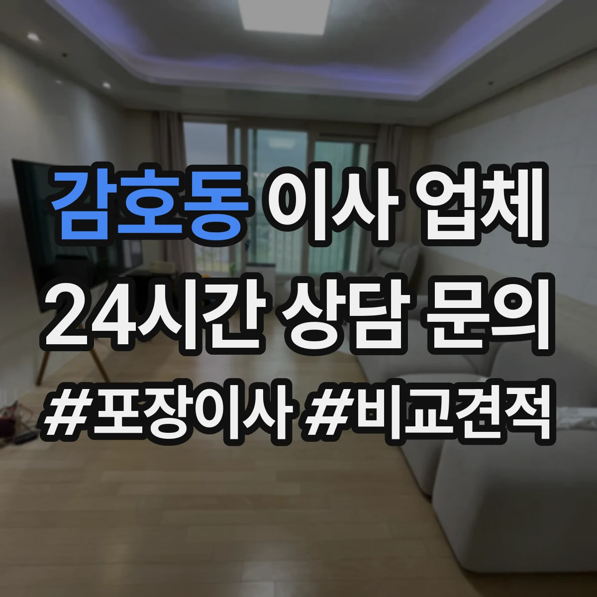 감호동 이사 업체