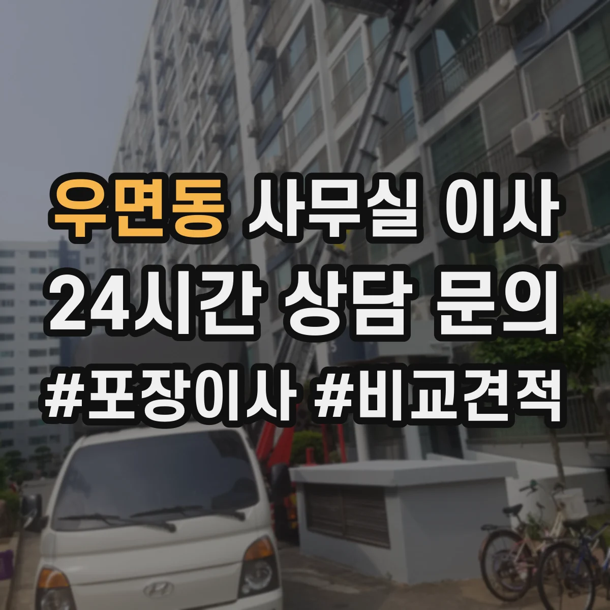 우면동 사무실 이사