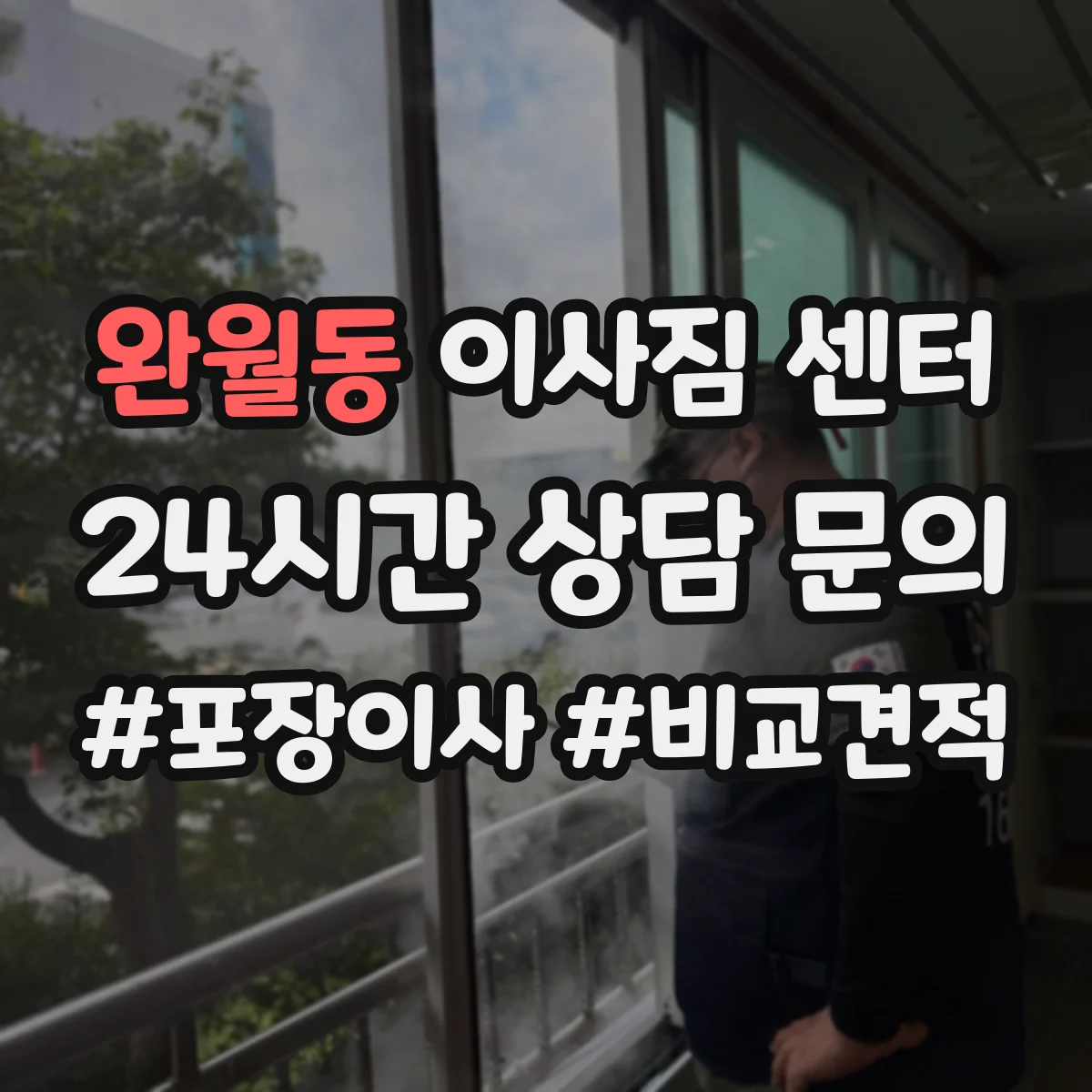 완월동 이사짐 센터