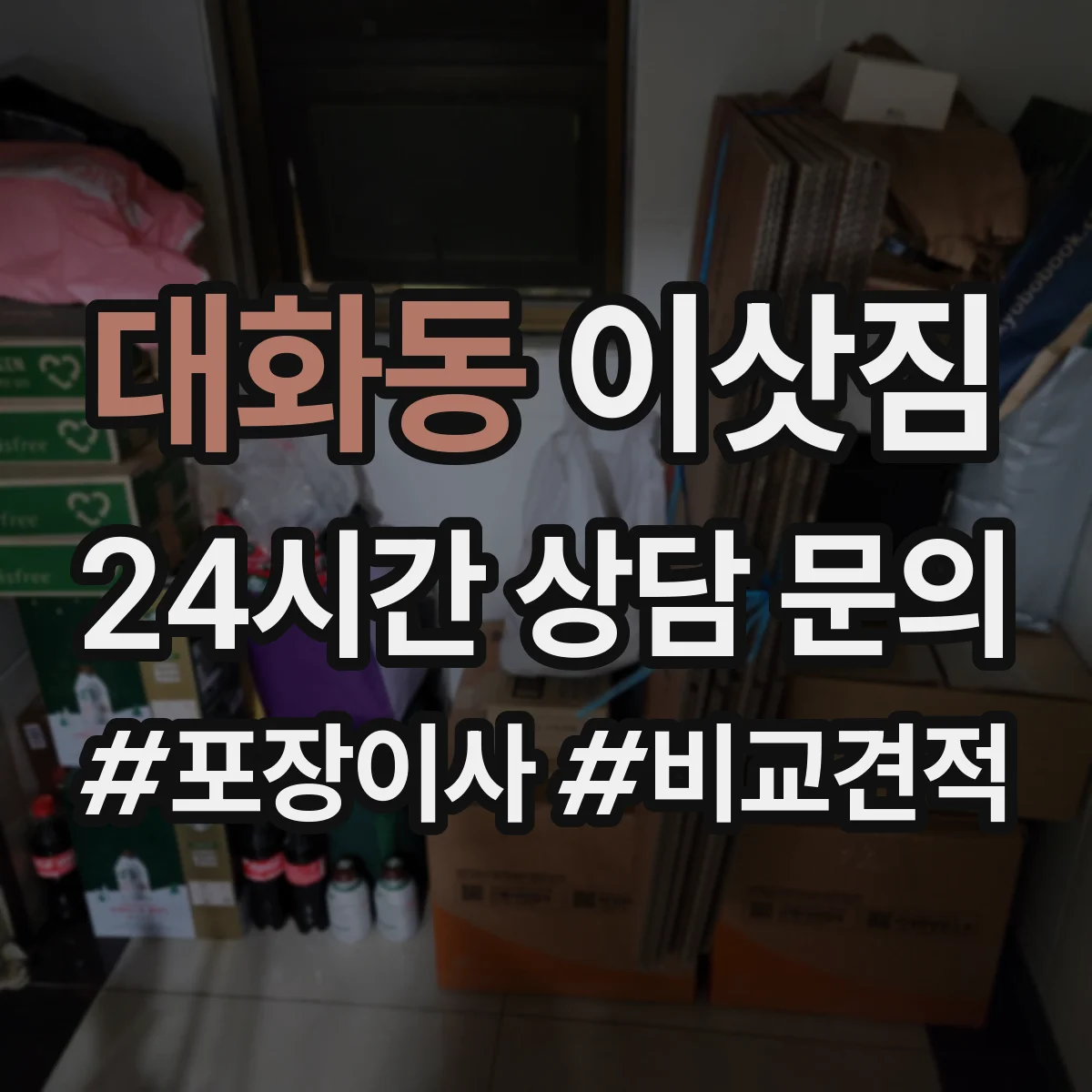 대화동 이삿짐