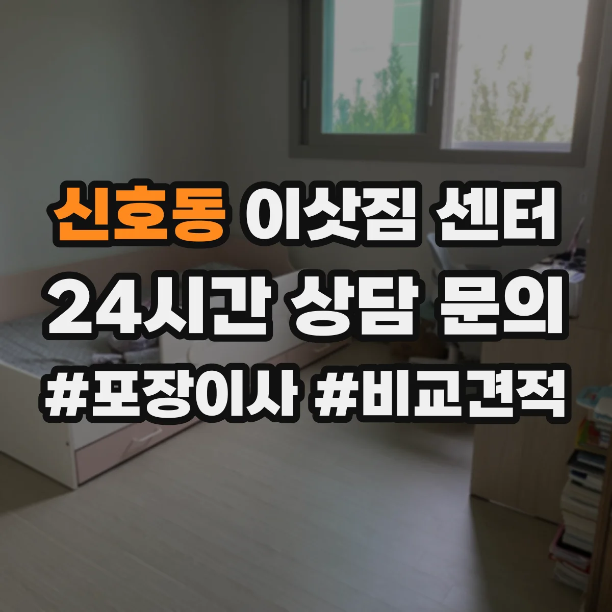 신호동 이삿짐 센터