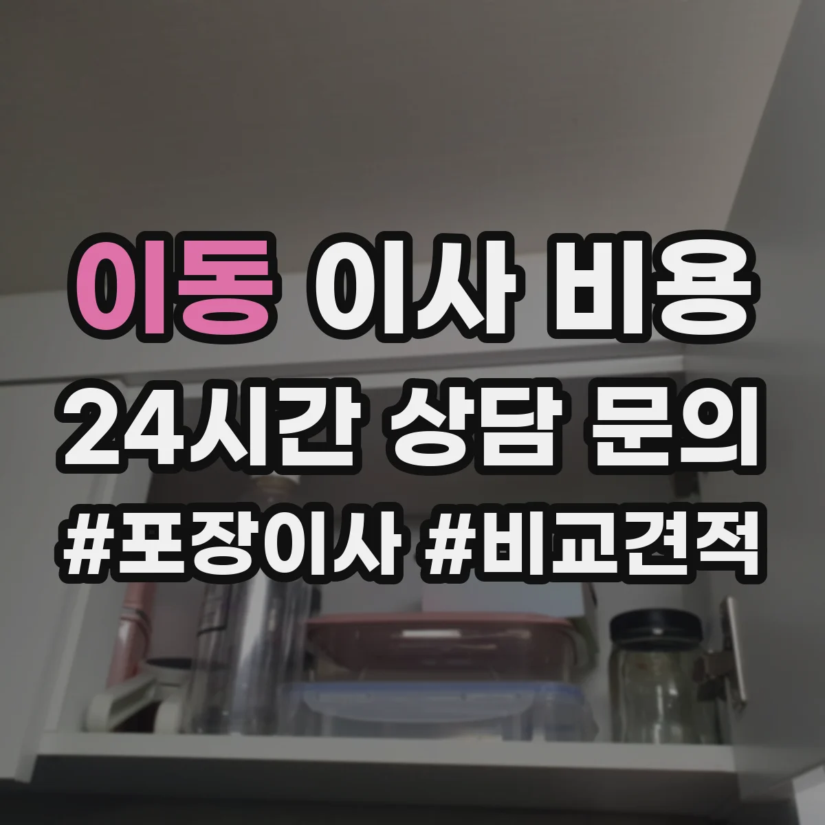 이동 이사 비용