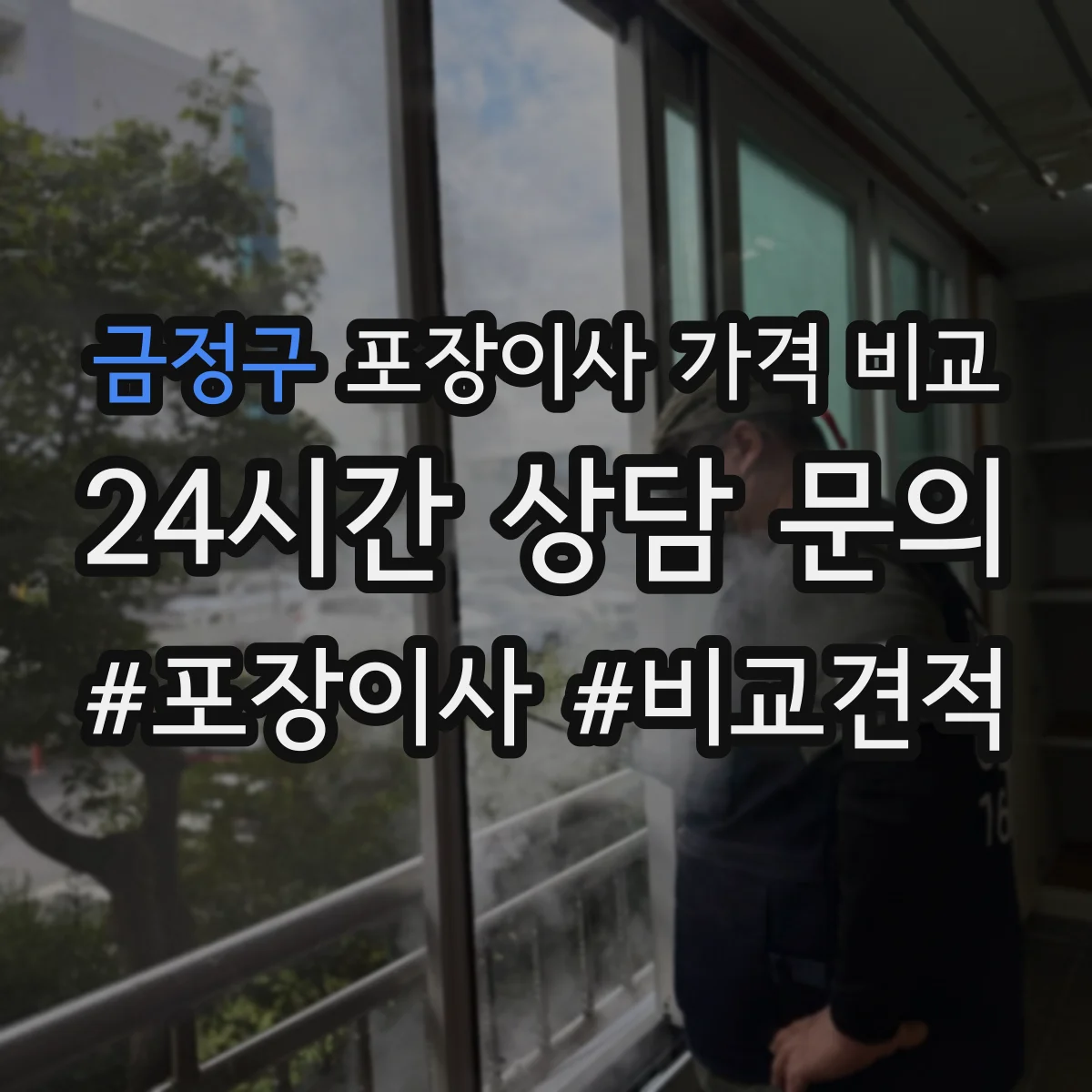 금정구 포장이사 가격 비교