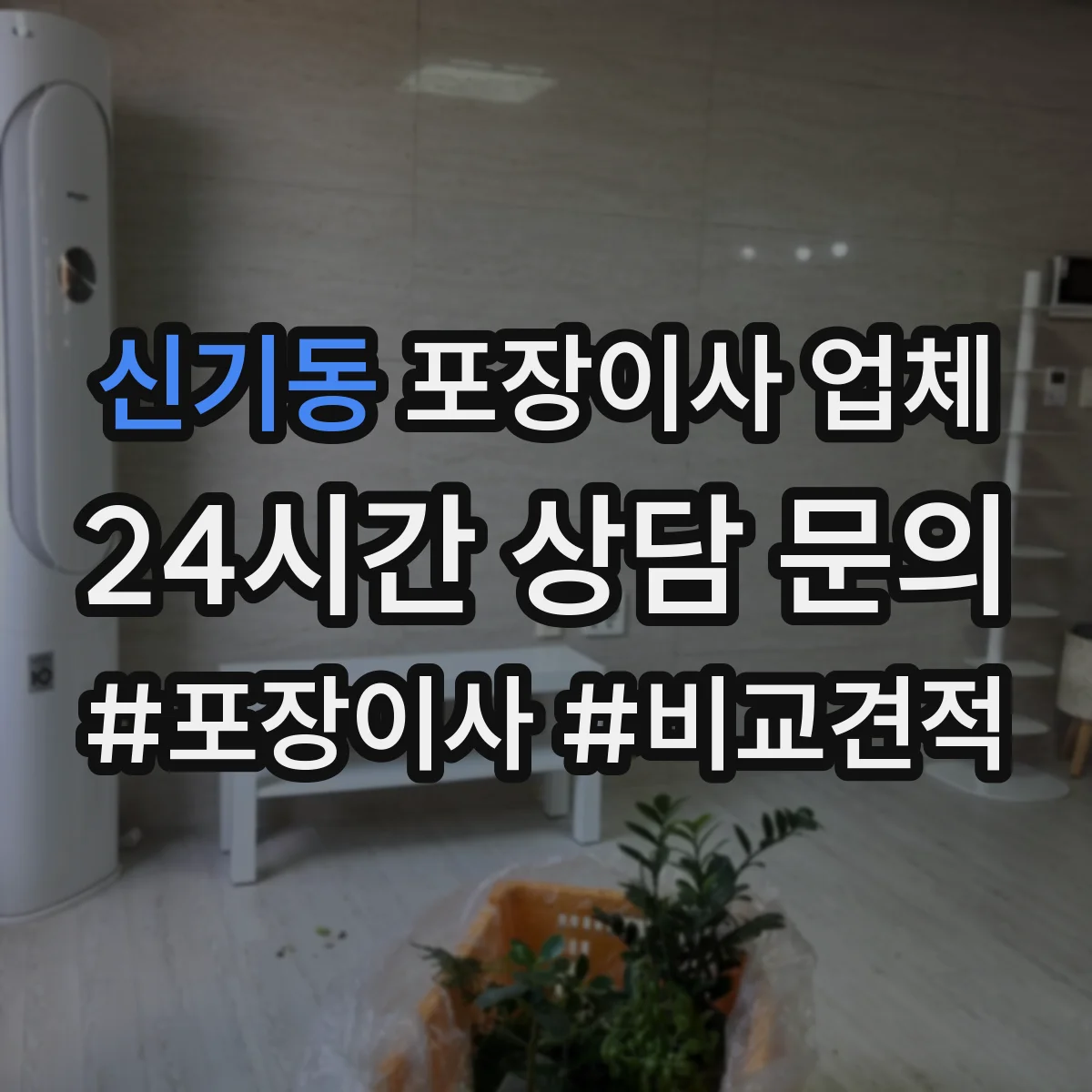 신기동 포장이사 업체