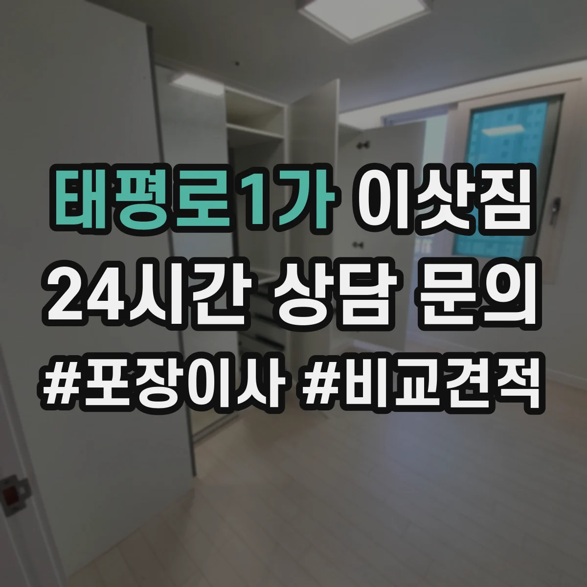 태평로1가 이삿짐