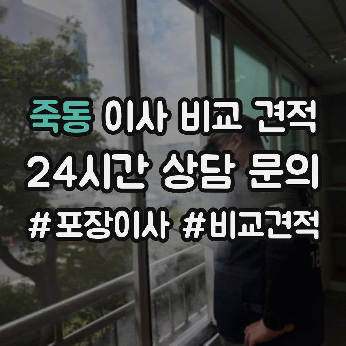 죽동 이사 비교 견적