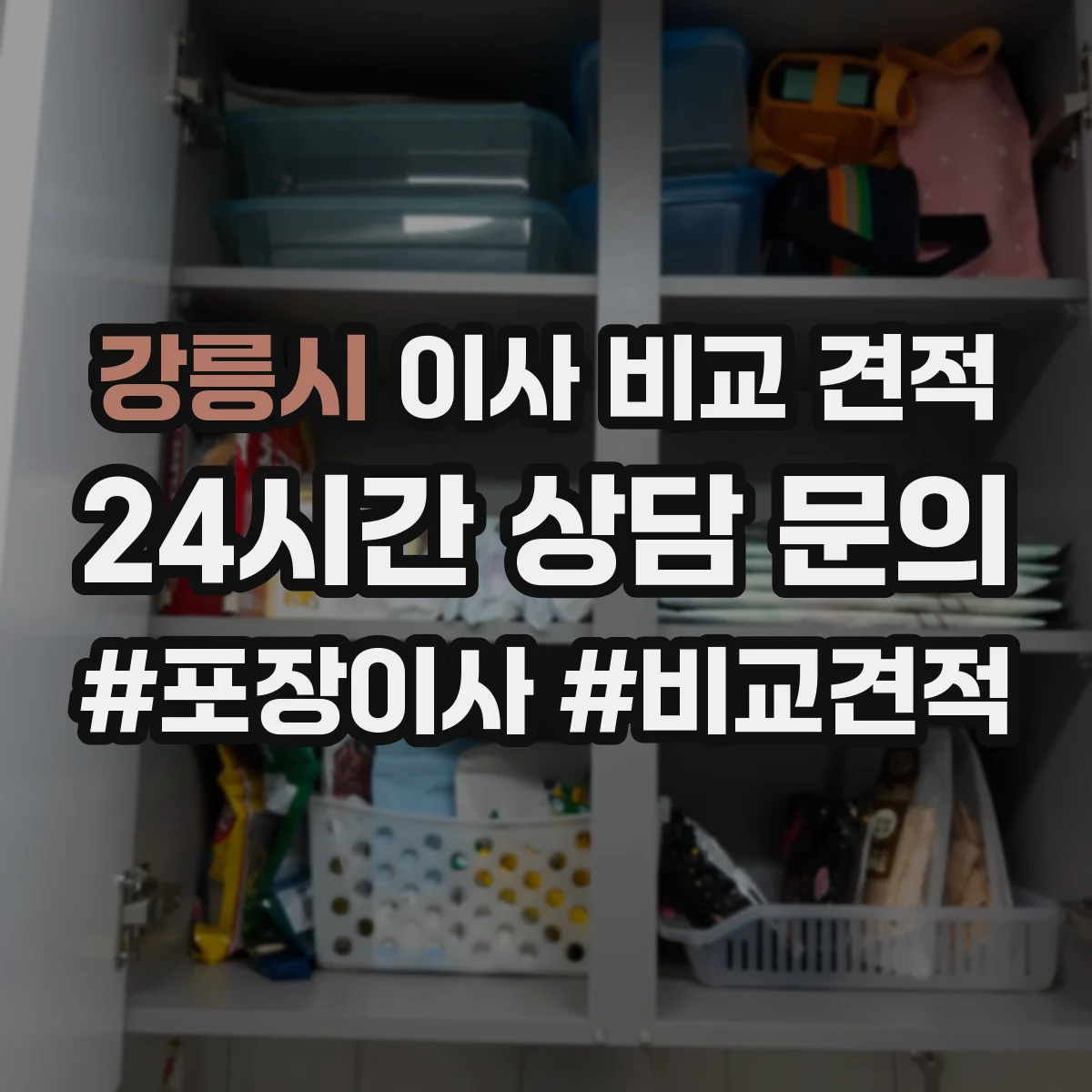 강릉시 이사 비교 견적