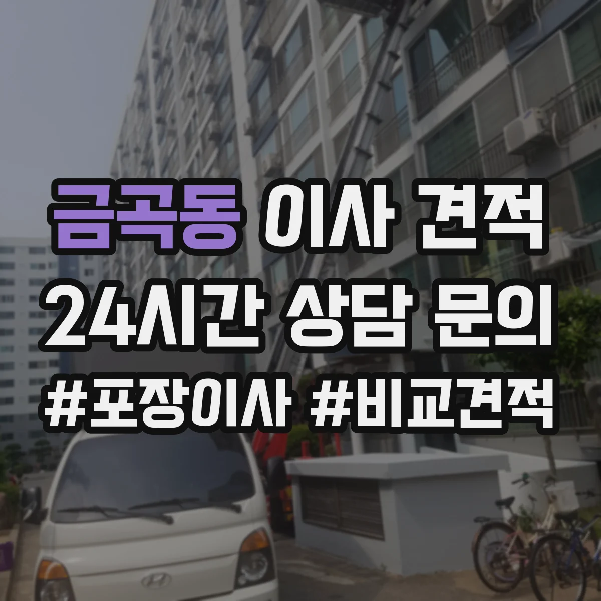 금곡동 이사 견적