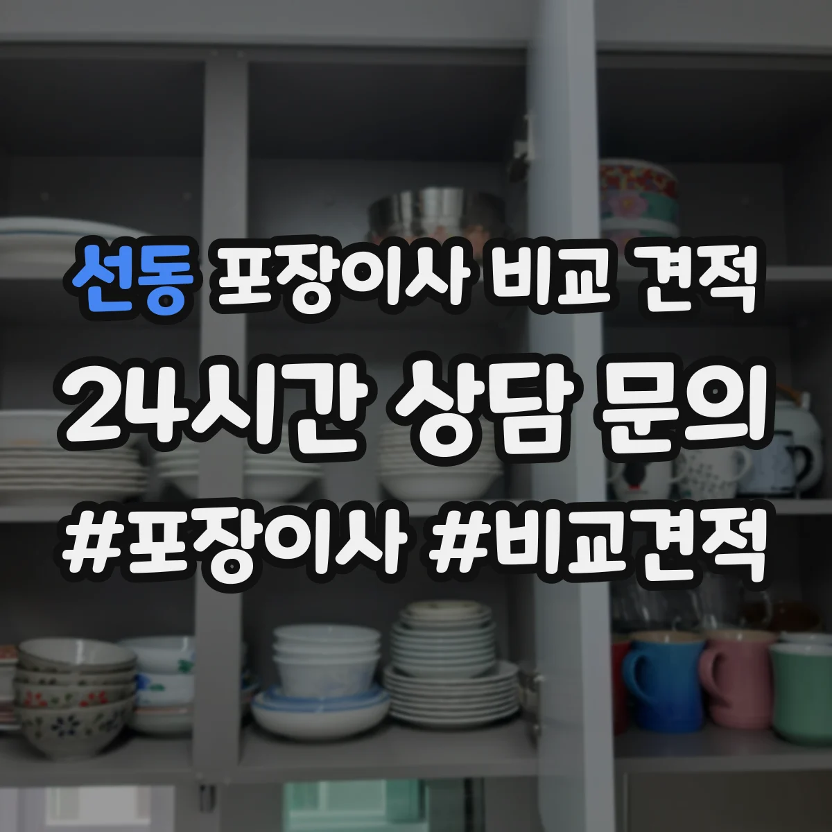 선동 포장이사 비교 견적