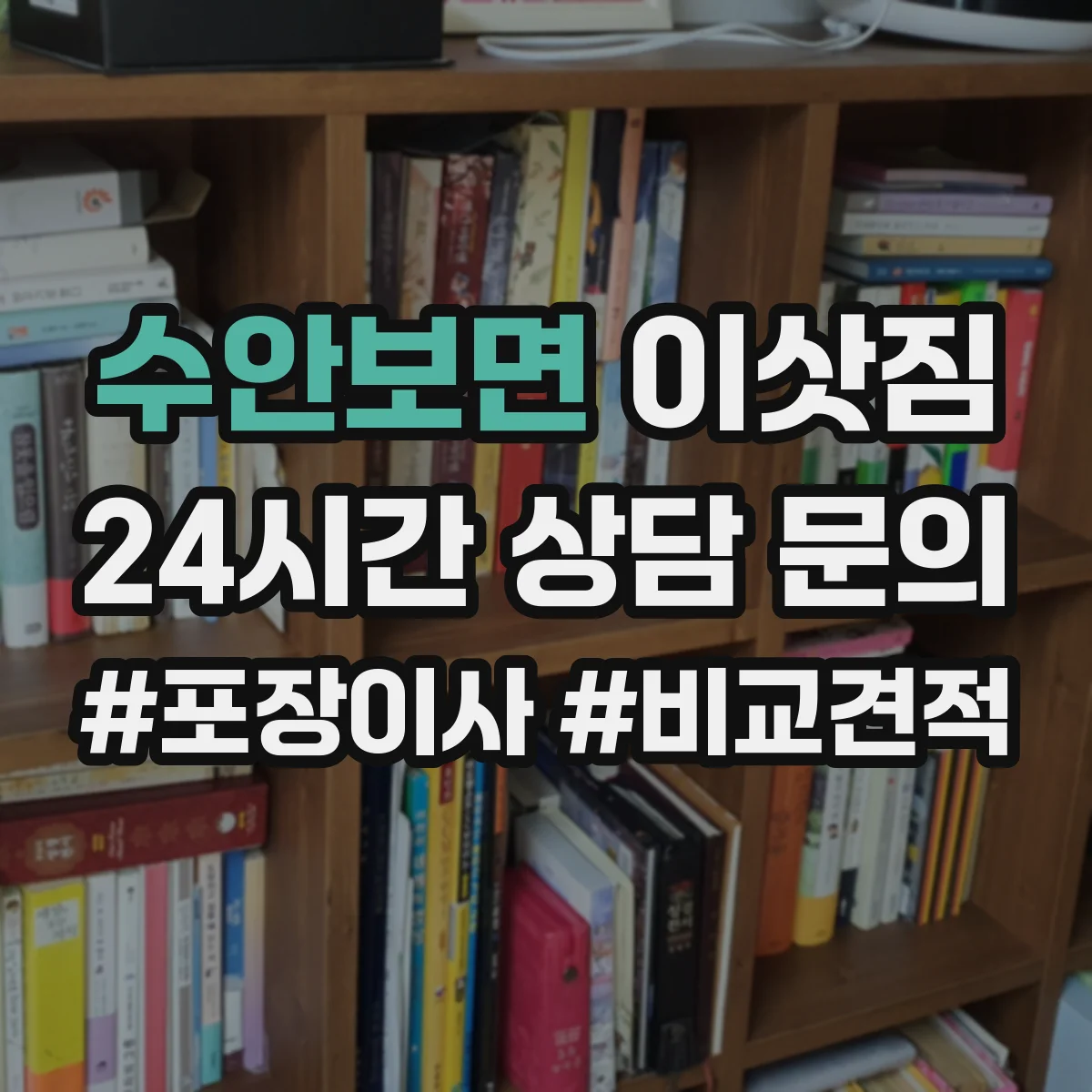 수안보면 이삿짐