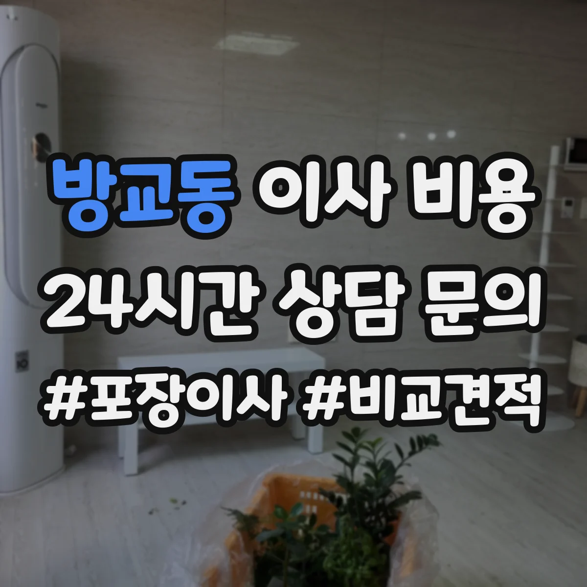 방교동 이사 비용