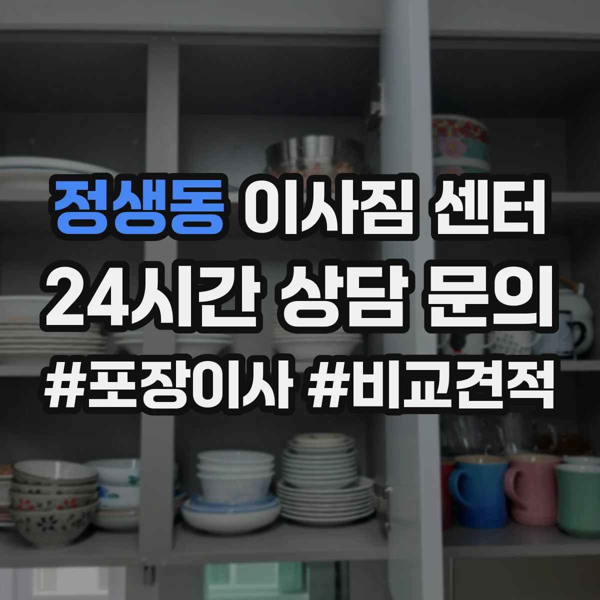 정생동 이사짐 센터