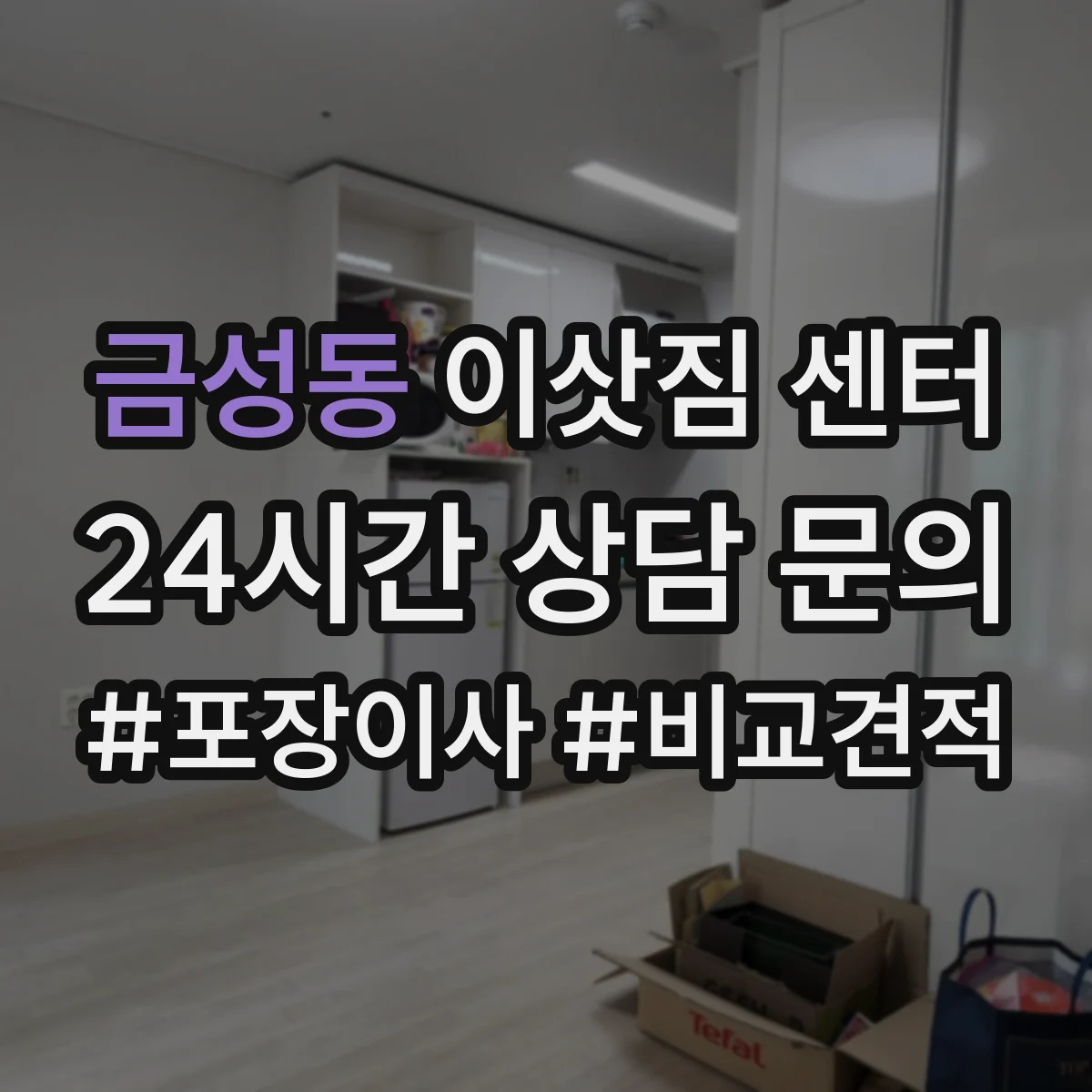 금성동 이삿짐 센터