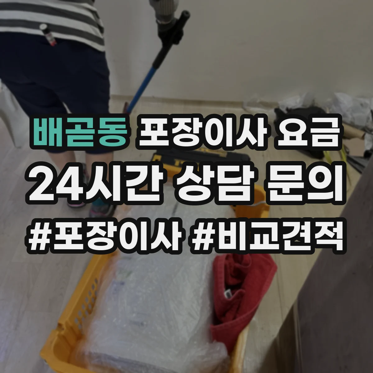 배곧동 포장이사 요금