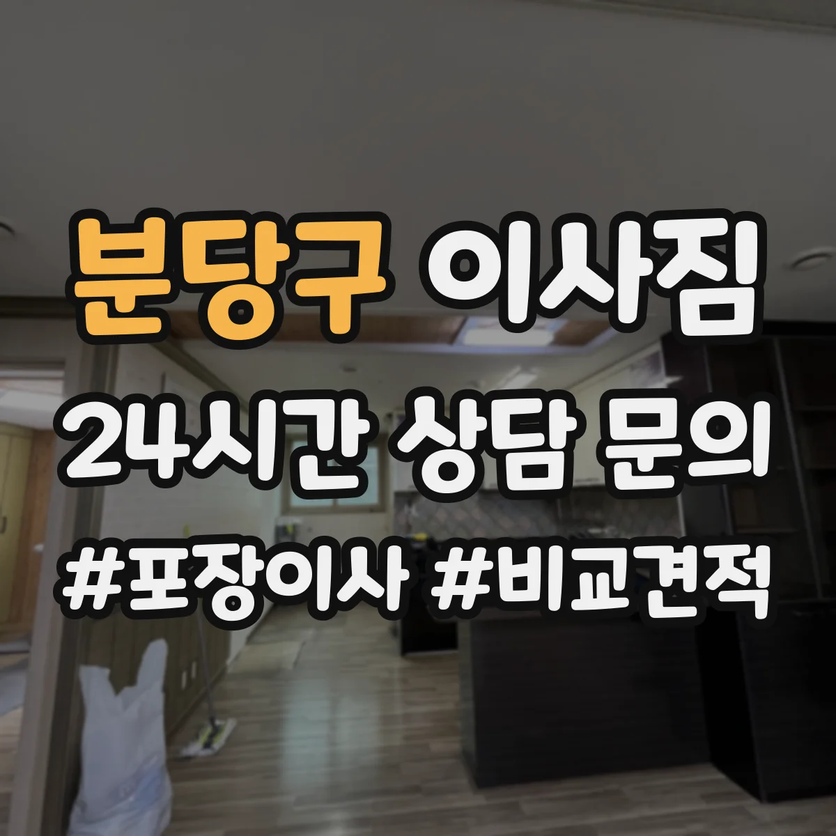 분당구 이사짐