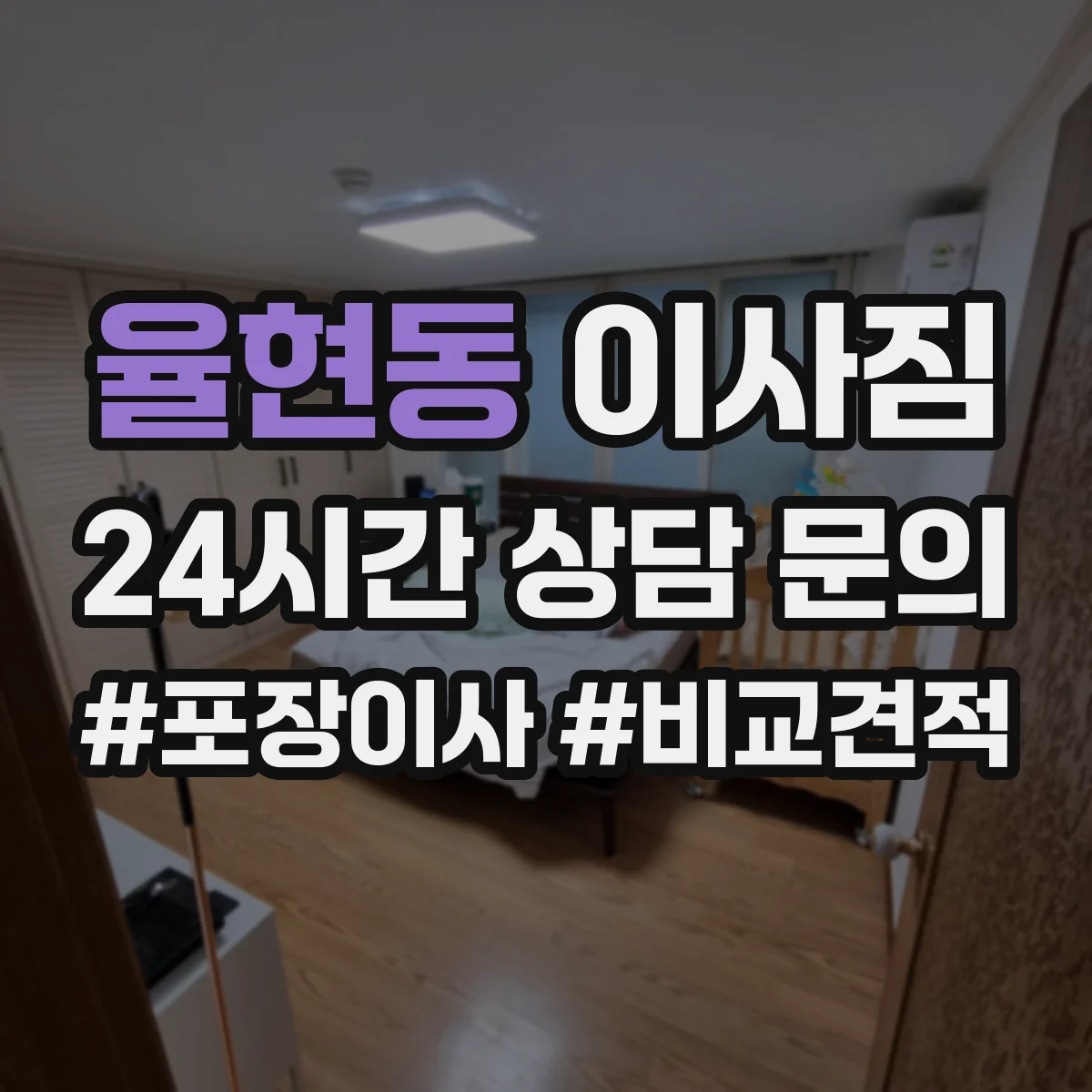 율현동 이사짐