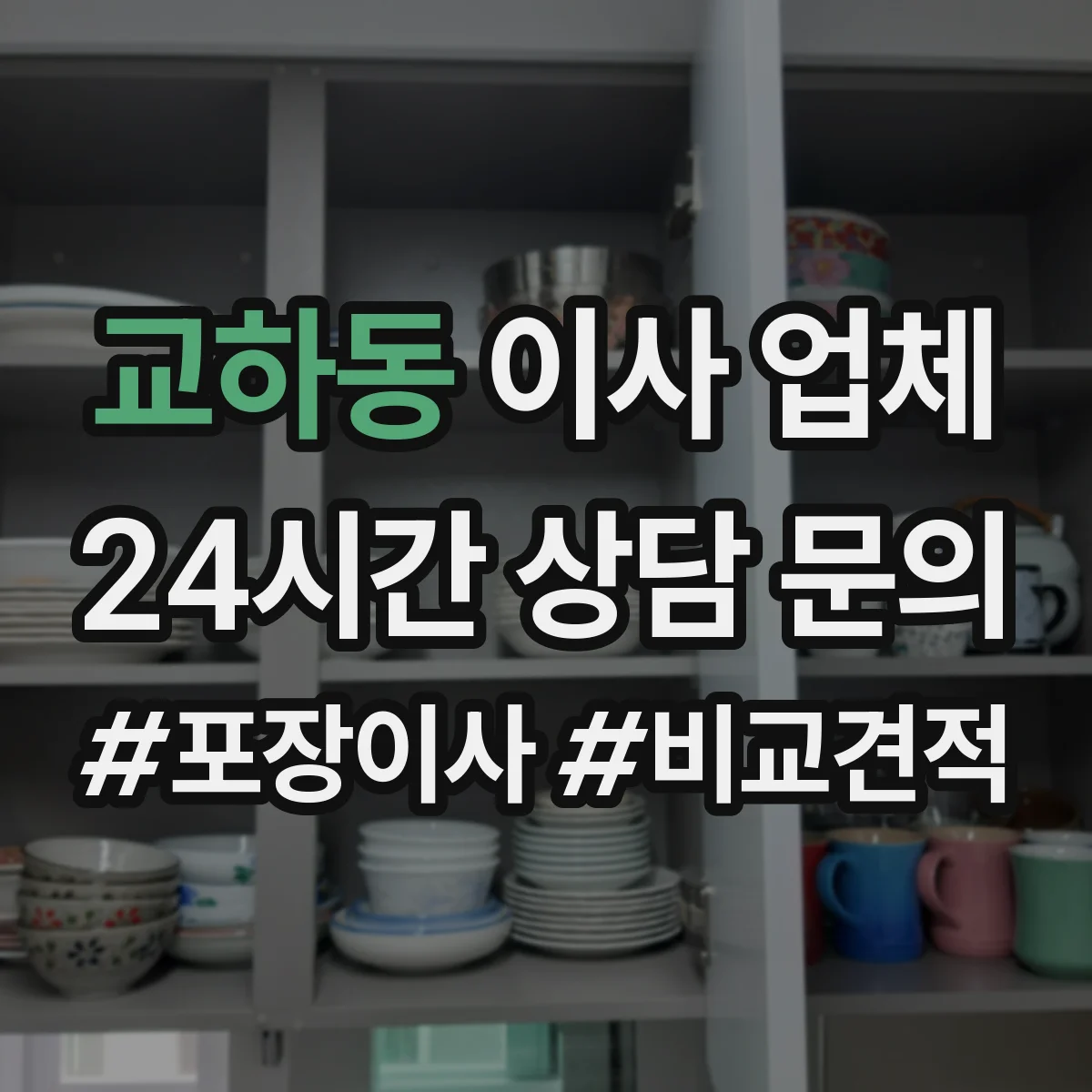 교하동 이사 업체