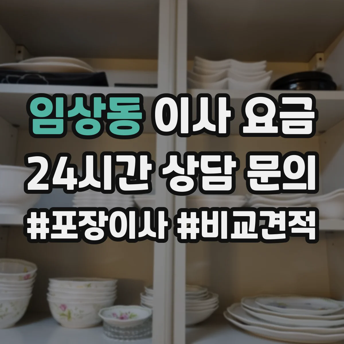 임상동 이사 요금