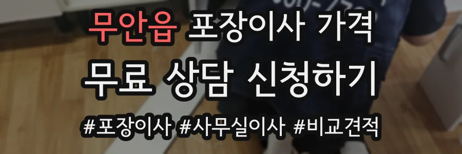 무안읍 포장이사 가격