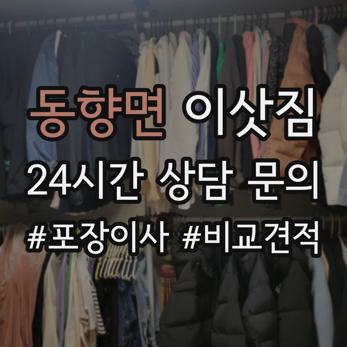 동향면 이삿짐
